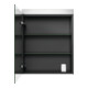 Duravit Uni Armoire miroir version lit, raccord gauche, 61x14,8x76 cm, 1 porte, 9 W, LED