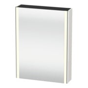 Duravit Uni-Armoire miroir XSquare encastrée H60xI15xP80cm, 1 porte, sans ES, à droite, sans miroir lumineux
