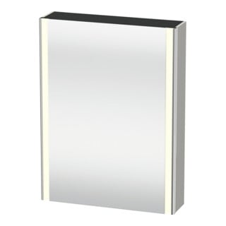 Duravit Uni-Armoire miroir XSquare prise CH 60x15x80cm, 1 porte, sans ES, à droite, bg ma