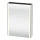 Duravit Uni-Armoire miroir XSquare prise CH 60x15x80cm, 1 porte, sans ES, à droite, blanc brillant-1