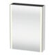 Duravit Uni-Armoire miroir XSquare prise CH 60x15x80cm, 1 porte, sans ES, à gauche, blanc brillant-1