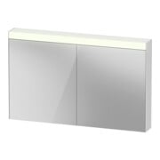Duravit Uni-Spiegelschrank Best Version 121x76x14,8cm, 21 Watt, 2 Türen, LED