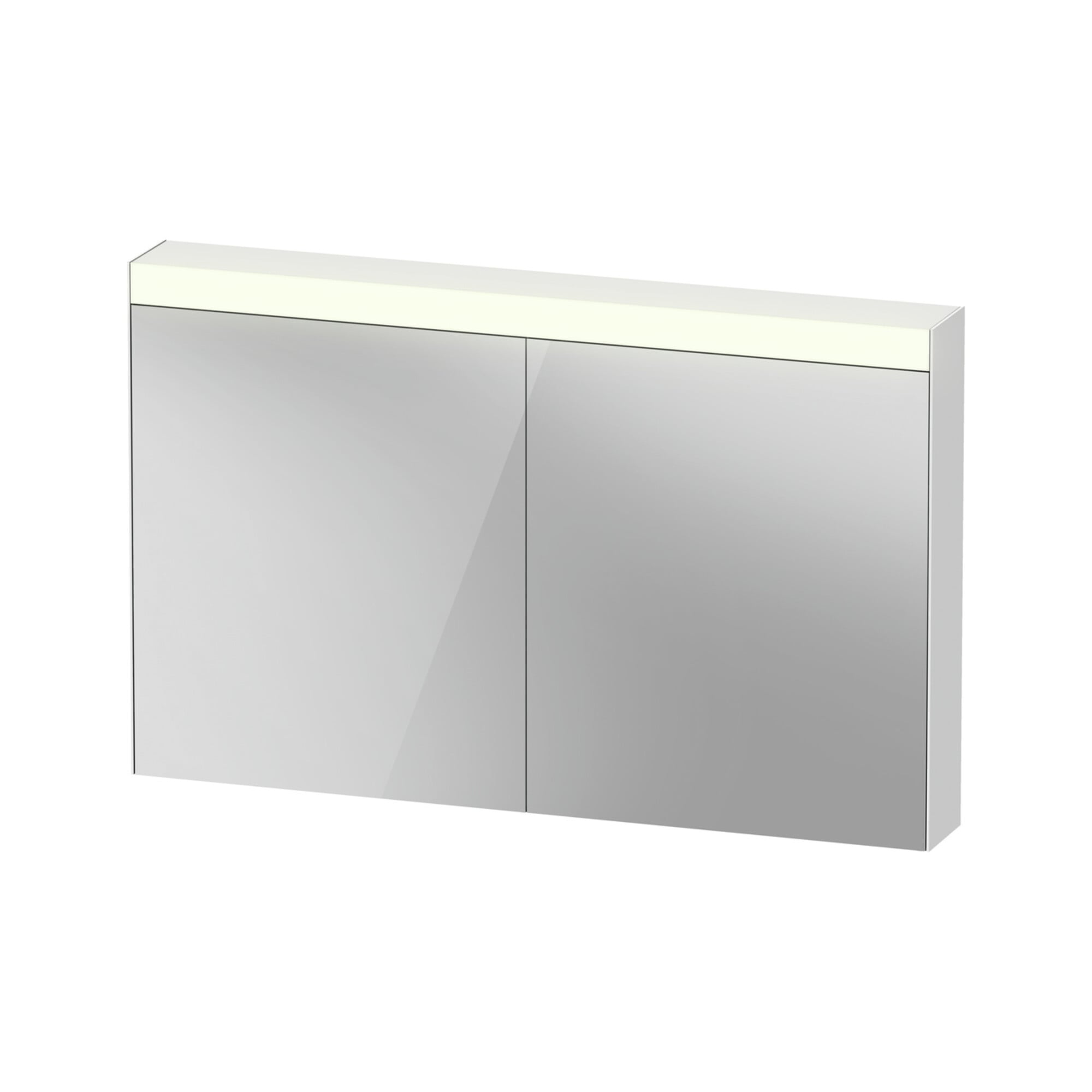 Duravit Uni-Spiegelschrank Best Version 121x76x14,8cm, 21 Watt, 2 Türen, LED