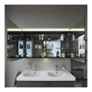 Duravit Uni-Spiegelschrank Best Version 121x76x14,8cm, 21 Watt, 2 Türen, LED-4