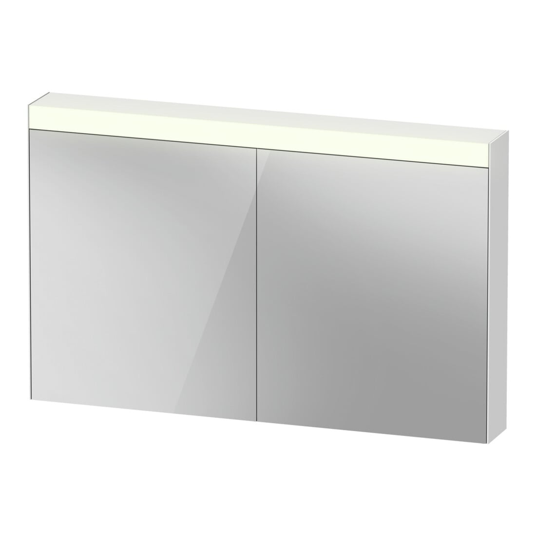 Duravit Uni-Spiegelschrank Best Version 121x76x14,8cm, 21 Watt, 2 Türen, LED