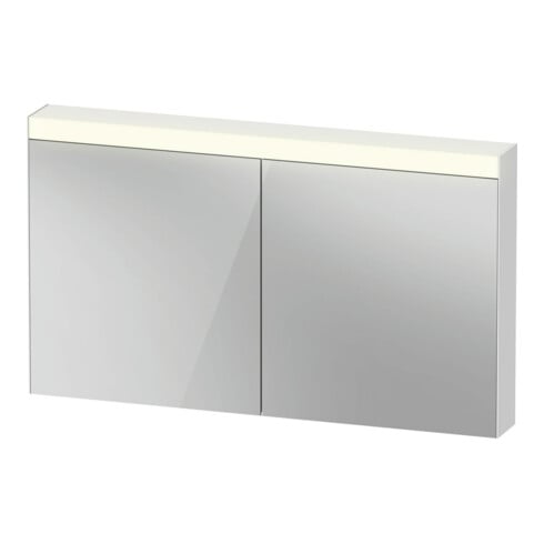Duravit Uni-Spiegelschrank Best Version 131x76x14,8cm, 27 Watt, 2 Türen, LED