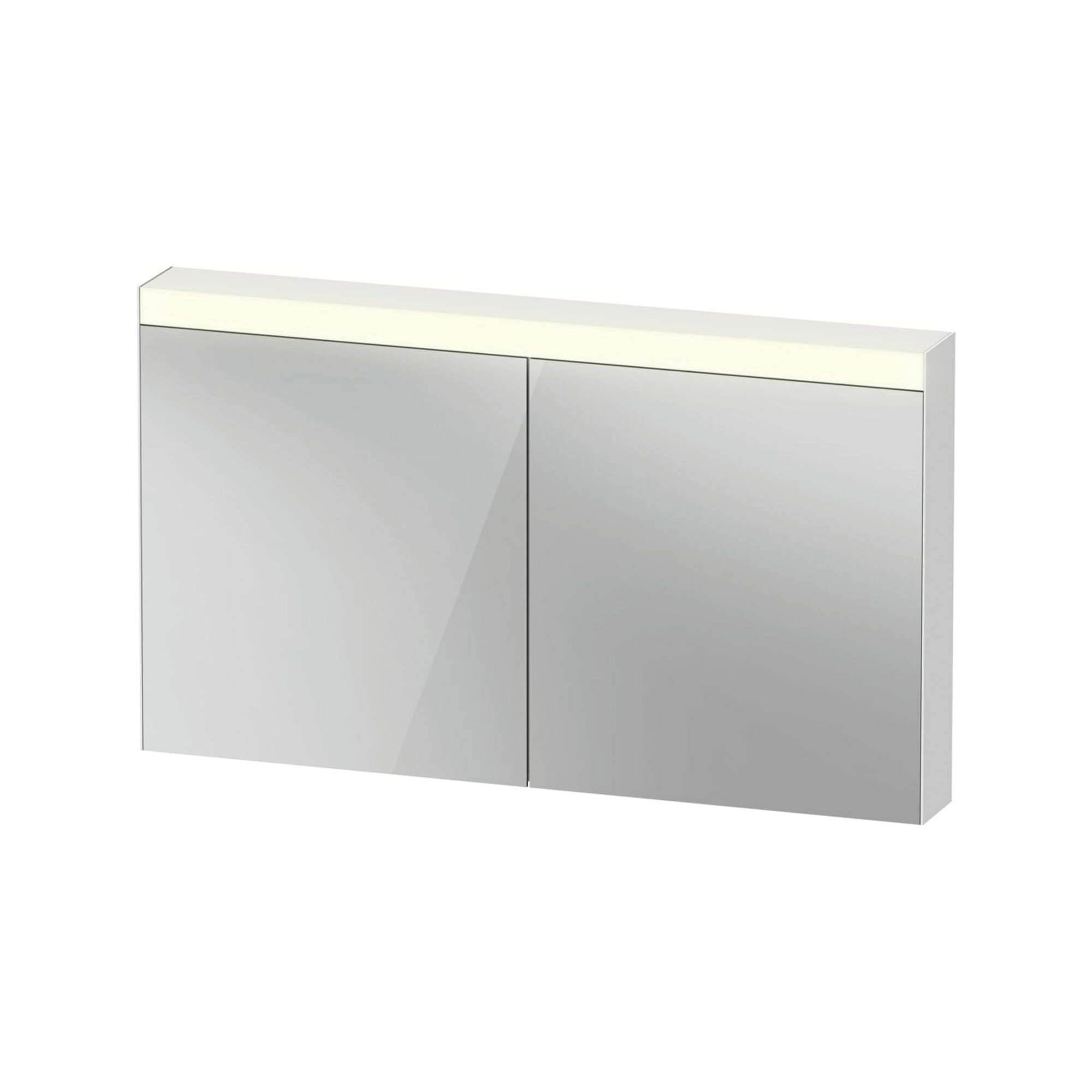 Duravit Uni-Spiegelschrank Best Version 131x76x14,8cm, 27 Watt, 2 Türen, LED