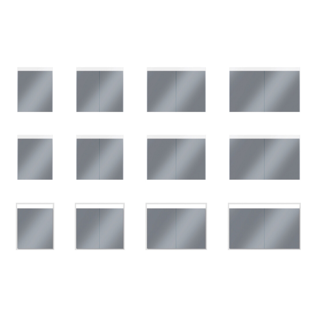 Duravit Uni-Spiegelschrank Best Version Anschl li, 61x14,8x76cm, 1 T, 12 W, LED