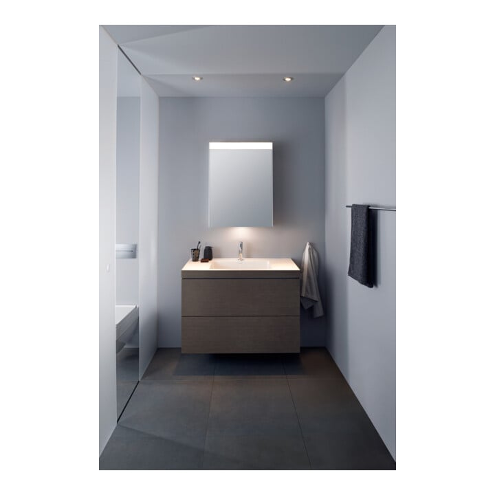 Duravit Uni-Spiegelschrank Best Version Anschl re, 61x14,8x76cm, 1 T, 12 W, LED