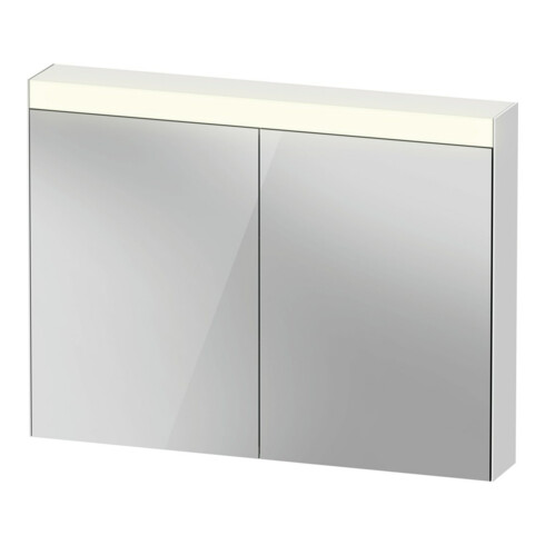 Duravit Uni-Spiegelschrank Bett. Version 101x14,8x76cm, 16 W, 2 Türen, LED