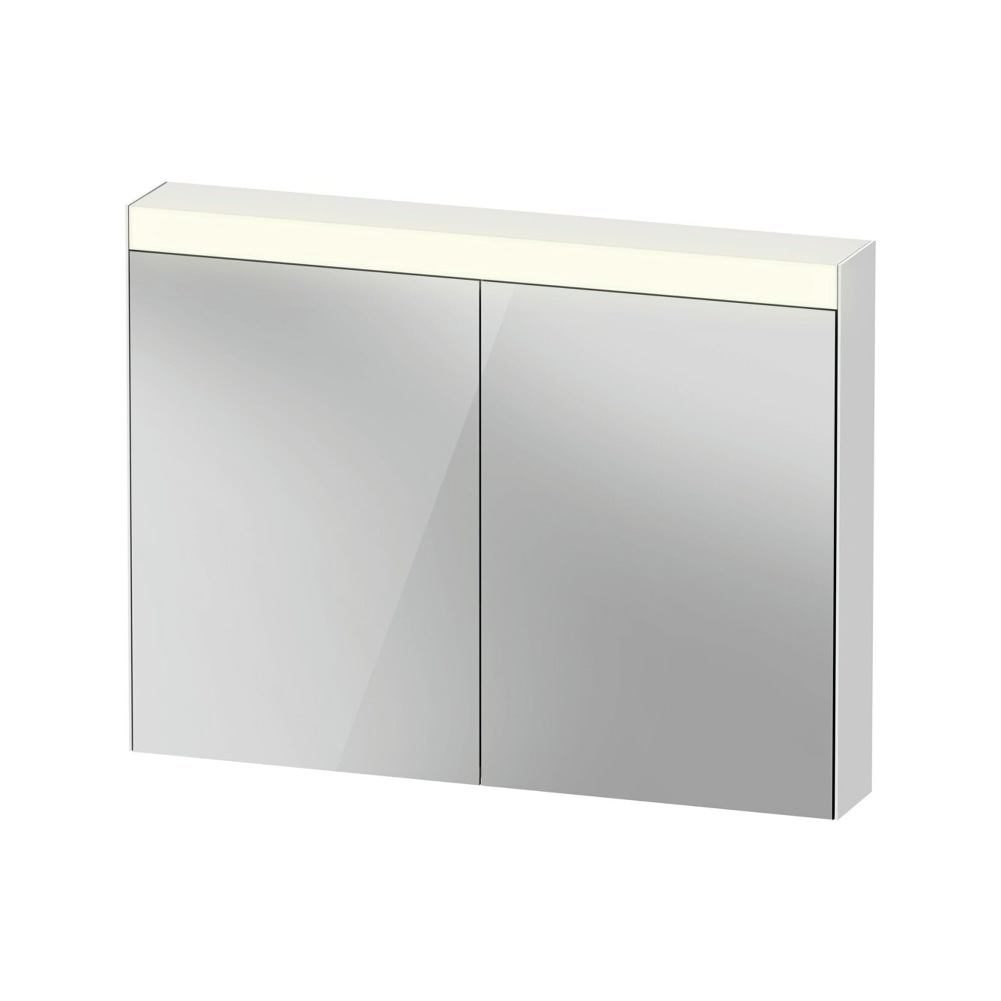 Duravit Uni-Spiegelschrank Bett. Version 101x14,8x76cm, 16 W, 2 Türen, LED