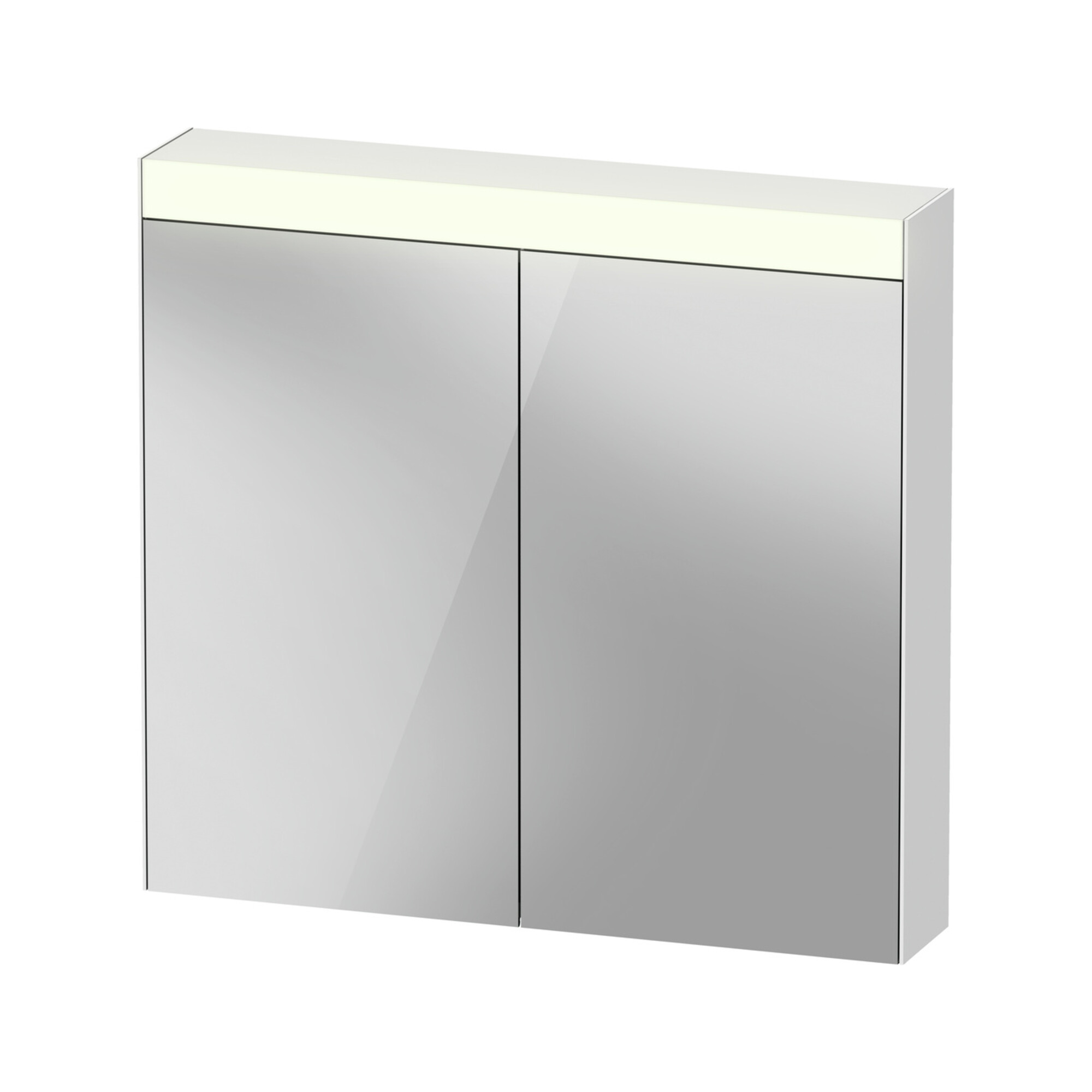 Duravit Uni-Spiegelschrank Bett. Version 81x14,8x76cm, 13 W, 2 Türen, LED