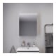 Duravit Uni-Spiegelschrank Bett. Version Anschl li, 61x14,8x76cm, 1 Tür, 9 W, LED