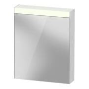 Duravit Uni-Spiegelschrank Bett. Version Anschl re, 61x14,8x76cm, 1 Tür, 9 W, LED