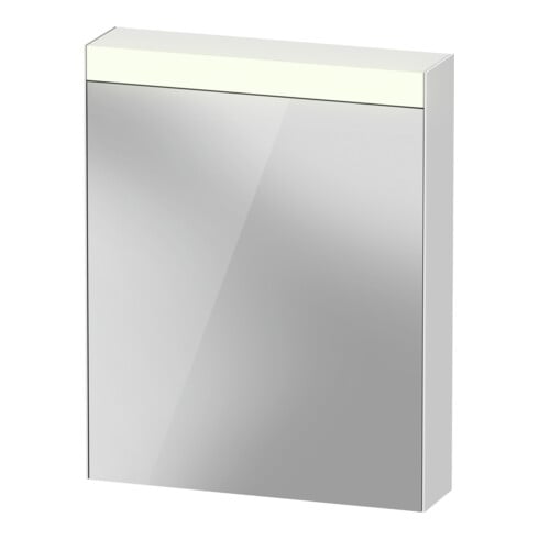 Duravit Uni-Spiegelschrank Bett. Version Anschl re, 61x14,8x76cm, 1 Tür, 9 W, LED