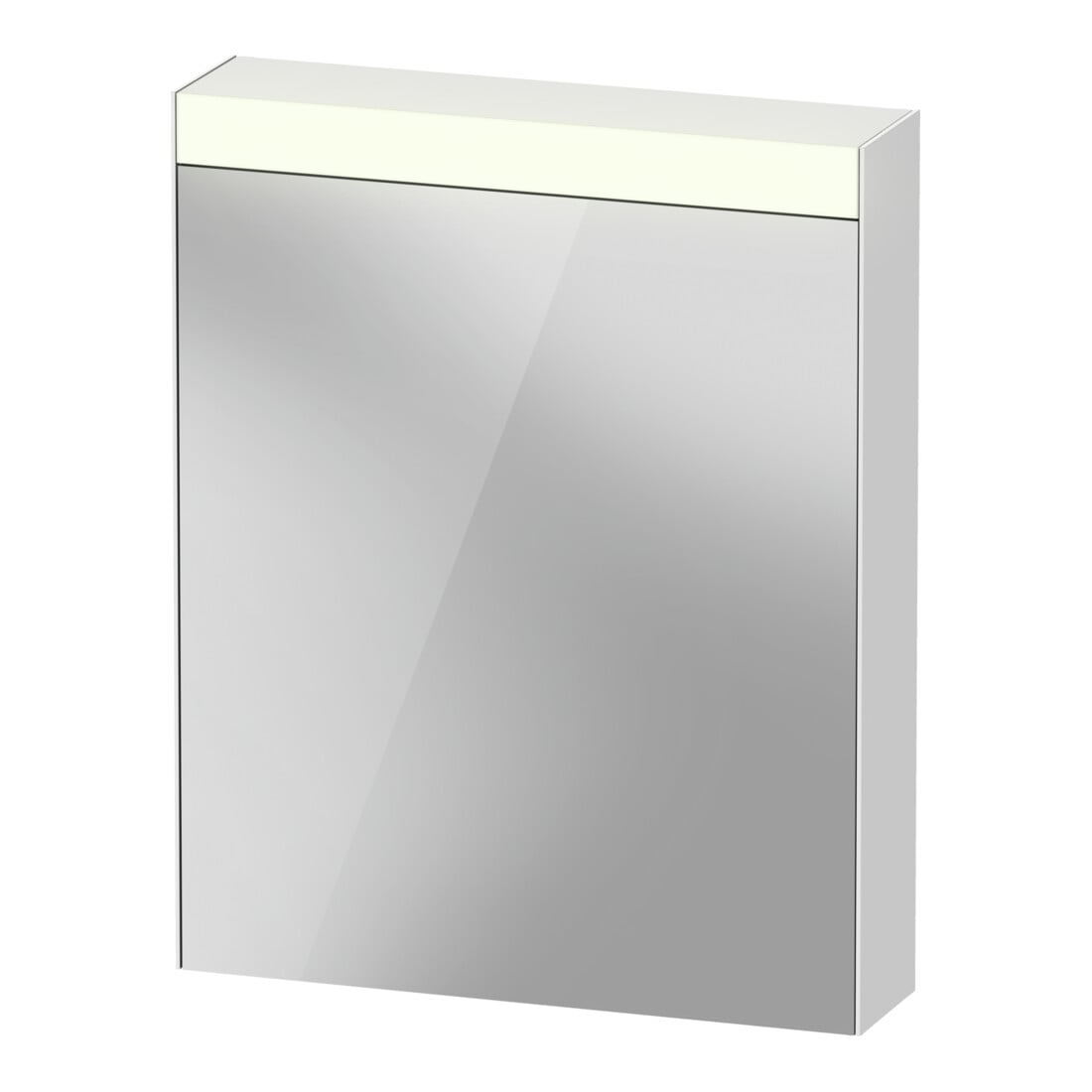 Duravit Uni-Spiegelschrank Bett. Version Anschl re, 61x14,8x76cm, 1 Tür, 9 W, LED