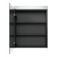 Duravit Uni-Spiegelschrank Good Version Anschlag links, 61x14,8x76cm, 1 Tür, LED