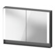 Duravit Uni-Spiegelschrank Typ E Qatego 100x75x15,5cm, graph ma, 2 Tür., wandhängend-1