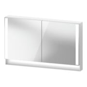Duravit Uni-Spiegelschrank Typ E Qatego 120x75x15,5cm, we. ma, 2 Tür., wandhängend