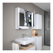 Duravit Uni-Spiegelschrank Typ E Qatego 60x75x15,5cm, we. ma, 2 Tür., wandhängend-5