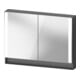 Duravit Uni-Spiegelschrank Typ F Qatego 100x75x15,5cm, graph ma, 2 Tür., wandhängend-1