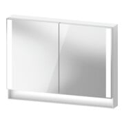 Duravit Uni-Spiegelschrank Typ J Qatego 100x75x15,5cm, we. ma, 2 Tür., wandhängend