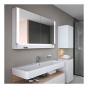 Duravit Uni-Spiegelschrank Typ J Qatego 120x75x15,5cm, we. ma, 2 Tür., wandhängend-2