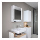 Duravit Uni-Spiegelschrank Typ J Qatego 60x75x15,5cm, we. ma, 2 Tür., wandhängend