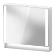 Duravit Uni-Spiegelschrank Typ J Qatego 80x75x15,5cm, we. ma, 2 Tür., wandhängend