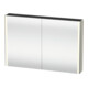 Duravit Uni-Spiegelschrank XSquare Steckd. CH 120x80x15,5cm, Tau, 2 Tür, LED, wandhängend-1