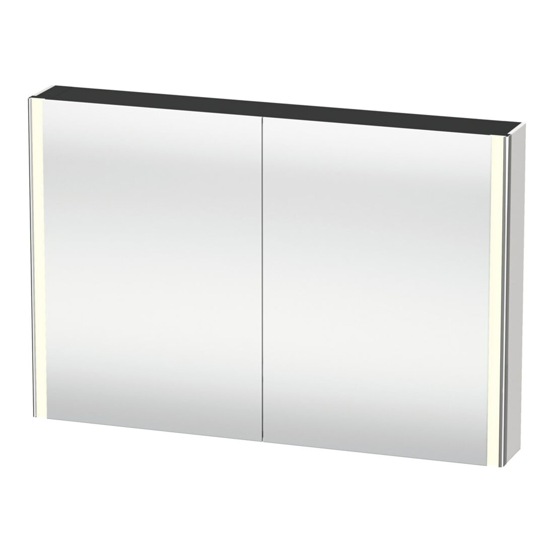 Duravit Uni-Spiegelschrank XSquare Steckd. CH 120x80x15,5cm, w m, 2 Tür, LED, wandhängend