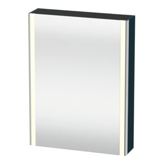 Duravit Uni-Spiegelschrank XSquare Steckd. CH 60x15x80cm, 1 Tür, o ES, An L, bl s-matt