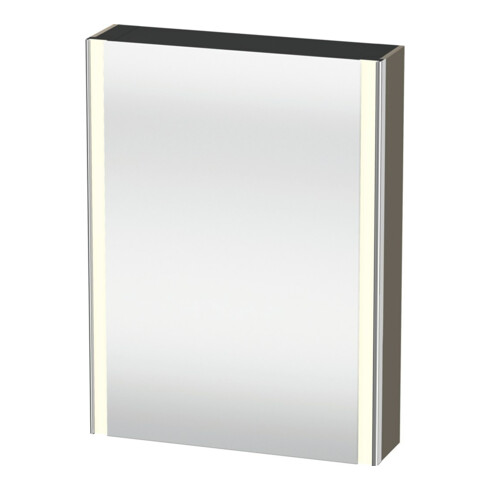 Duravit Uni-Spiegelschrank XSquare Steckd. CH 60x15x80cm, 1 Tür, o ES, An L, f G m