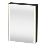 Duravit Uni-Spiegelschrank XSquare Steckd. CH 60x15x80cm, 1 Tür, o ES, An li, sw hgl