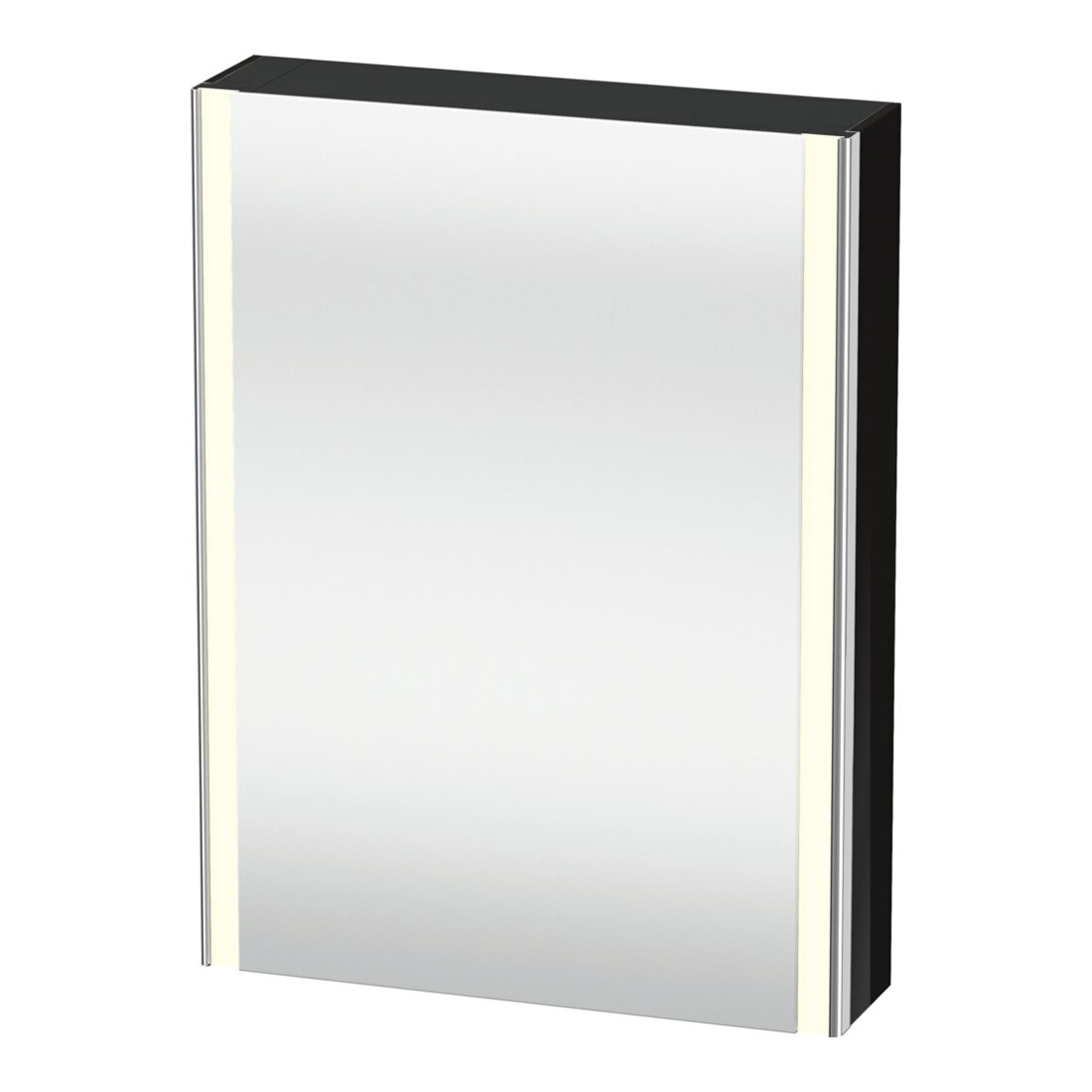 Duravit Uni-Spiegelschrank XSquare Steckd. CH 60x15x80cm, 1 Tür, o ES, An li, sw hgl