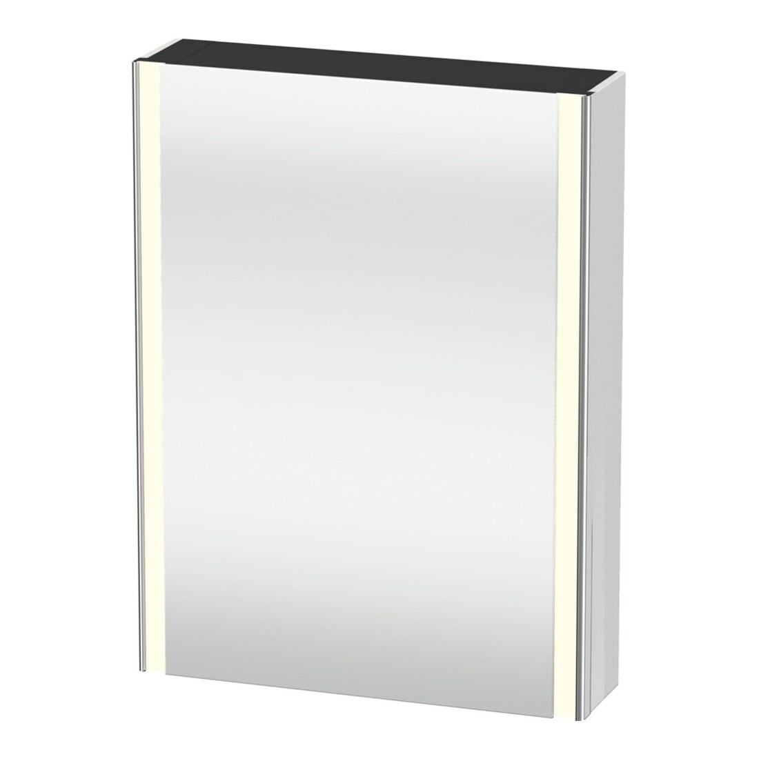 Duravit Uni-Spiegelschrank XSquare Steckd. CH 60x15x80cm, 1 Tür, o ES, An li, we. hgl