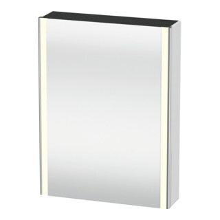 Duravit Uni-Spiegelschrank XSquare Steckd. CH 60x15x80cm, 1 Tür, o ES, An li, we. ma