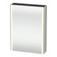 Duravit Uni-Spiegelschrank XSquare Steckd. CH 60x15x80cm, 1 Tür, o ES, An R, bg ma-1