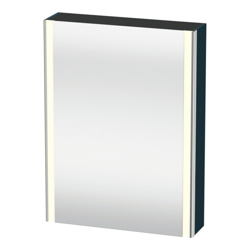 Duravit Uni-Spiegelschrank XSquare Steckd. CH 60x15x80cm, 1 Tür, o ES, An R, bl s-matt