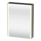 Duravit Uni-Spiegelschrank XSquare Steckd. CH 60x15x80cm, 1 Tür, o ES, An R, f Gr hgl-1