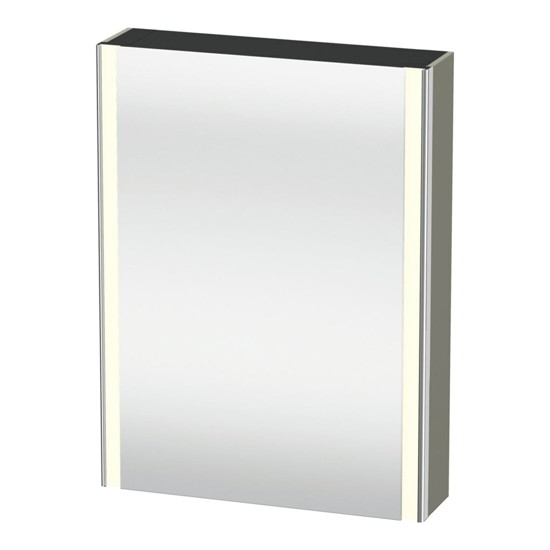 Duravit Uni-Spiegelschrank XSquare Steckd. CH 60x15x80cm, 1 Tür, o ES, An R, st-g m