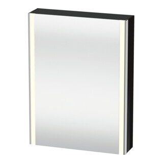 Duravit Uni-Spiegelschrank XSquare Steckd. CH 60x15x80cm, 1 Tür, o ES, An re, sw hgl