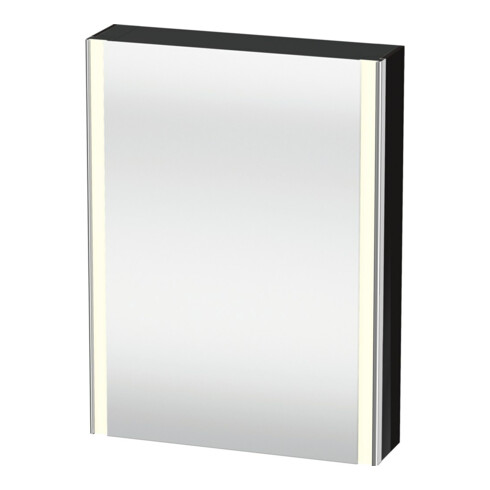 Duravit Uni-Spiegelschrank XSquare Steckd. CH 60x15x80cm, 1 Tür, o ES, An re, sw hgl