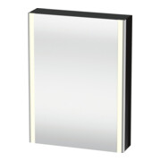 Duravit Uni-Spiegelschrank XSquare Steckd. CH 60x15x80cm, 1 Tür, o ES, An re, sw hgl
