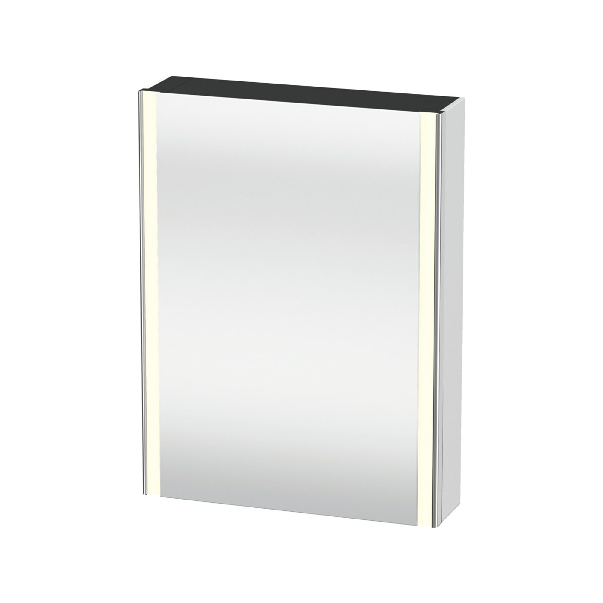 Duravit Uni-Spiegelschrank XSquare Steckd. CH 60x15x80cm, 1 Tür, o ES, An re, we. ma