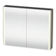 Duravit Uni-Spiegelschrank XSquare Steckd. F 100x80x15,5cm, f G g, 2 Tür, LED, wandhängend-1