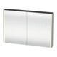 Duravit Uni-Spiegelschrank XSquare Steckd. F 120x80x15,5cm, bg ma, 2 Tür, LED, wandhängend-1