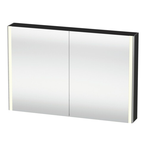 Duravit Uni-Spiegelschrank XSquare Steckd. F 120x80x15,5cm, gra m, 2 Tür, LED, wandhängend