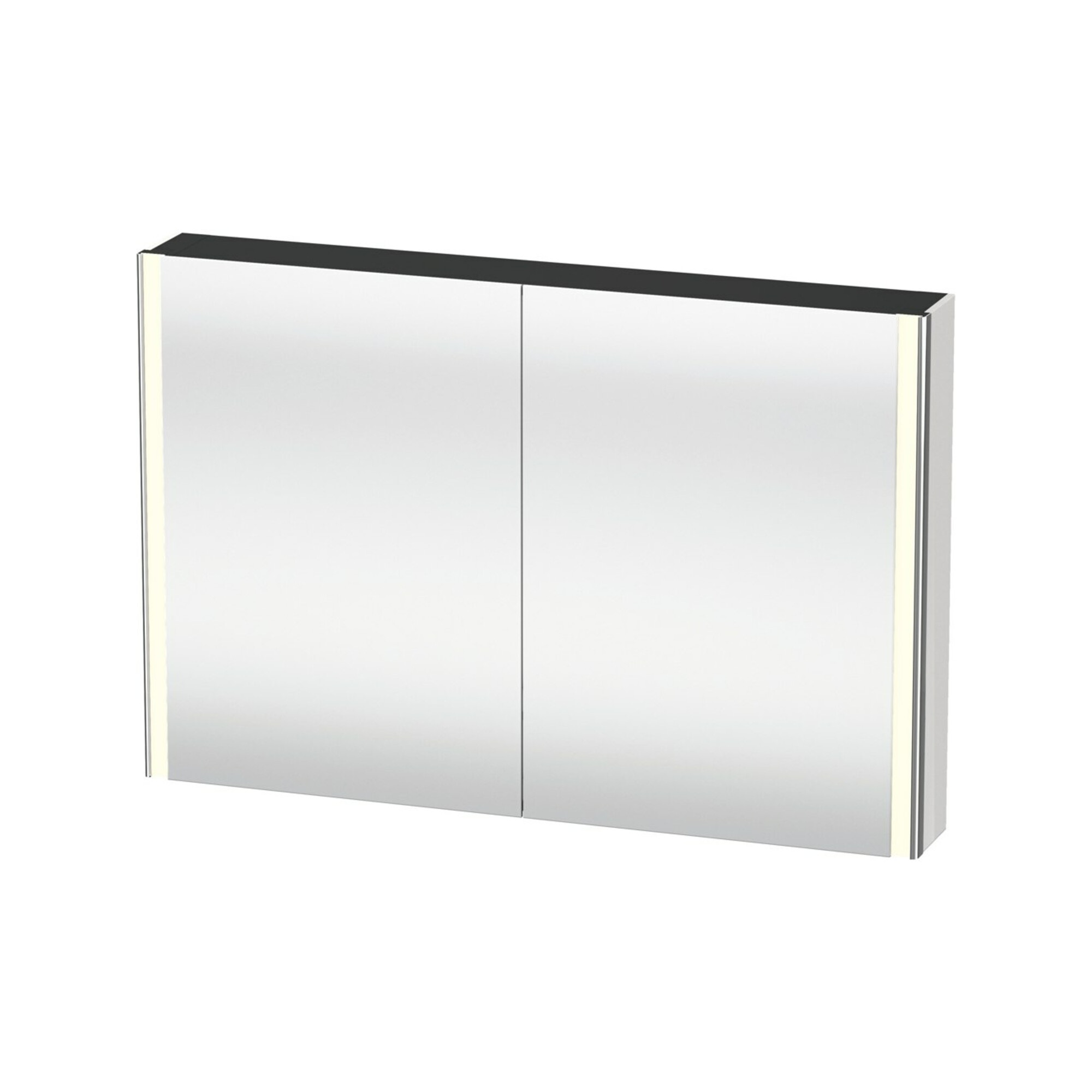 Duravit Uni-Spiegelschrank XSquare Steckd. F 120x80x15,5cm, T matt, 2 Tür, LED, wandhängend