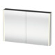Duravit Uni-Spiegelschrank XSquare Steckd. F 120x80x15,5cm, we. ma, 2 Tür, LED, wandhängend-1